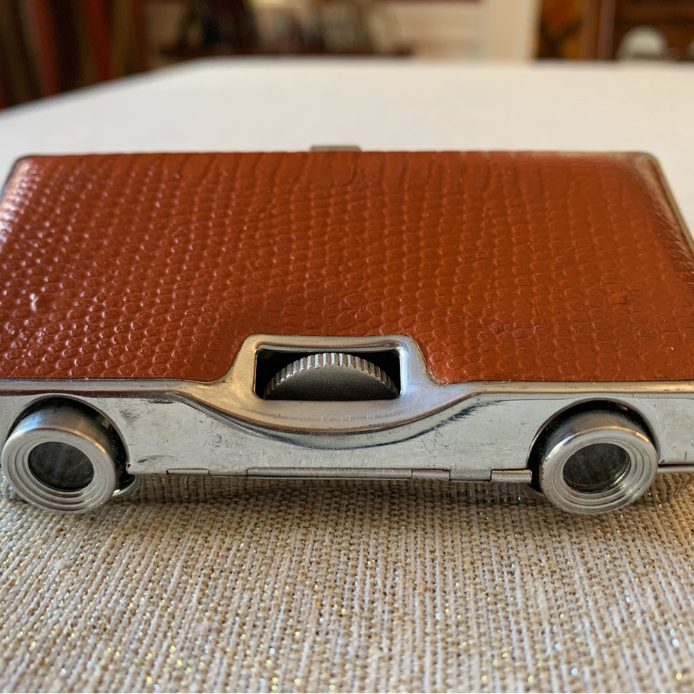 Vintage Tasco Brown Binoculars.